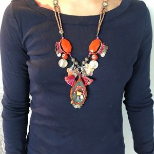 Ayala Bar STUNNING Hamsa statement necklace